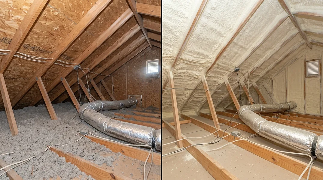 Hail Season and New Roofs: The Right Moment to Re-Insulate Your Kansas City Attic