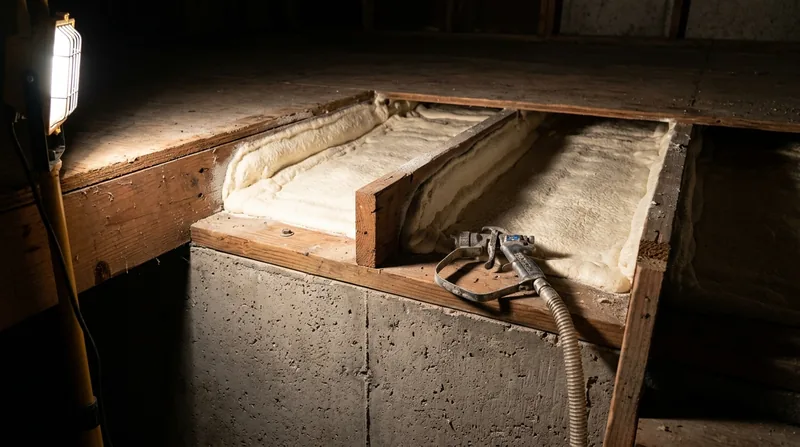 Rim Joist & Band Joist Spray Foam Kansas City