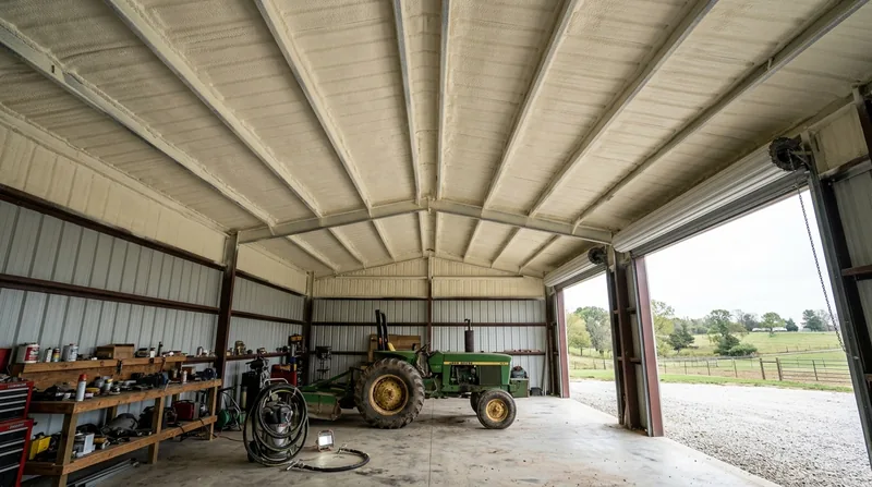 Metal Building & Barndominium Spray Foam Kansas City